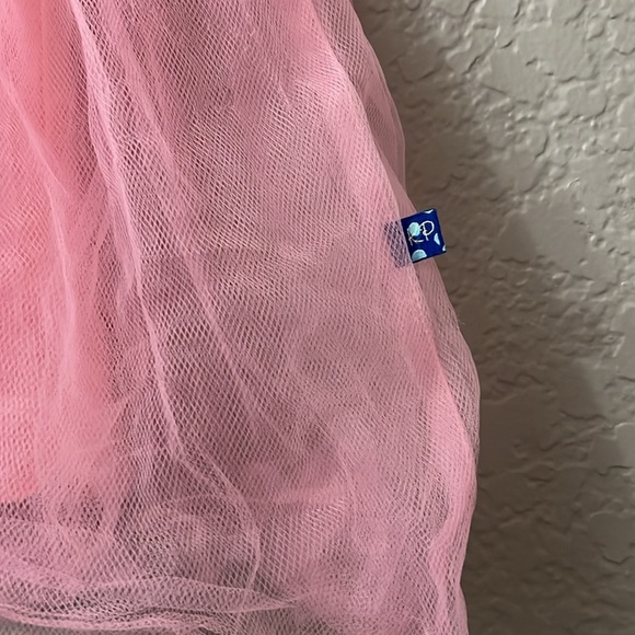 Kickee Pants Kids pink dress with tulle skirt and cupcake embroidery size 3T - Picture 4 of 8